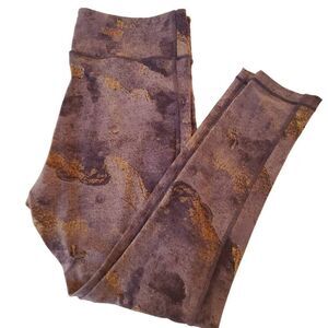 Charlie B Womens Abstract Print Stretch Leggings Size XL